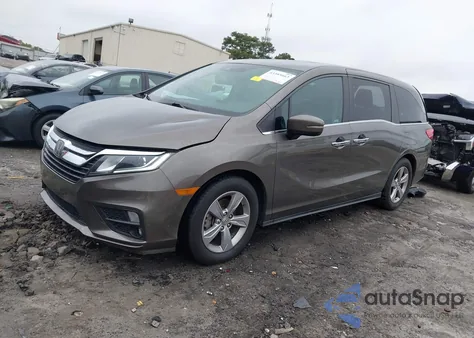 2019 Honda Odyssey Ex-L z USA, uszkodzony, nr VIN 5FNRL6H73KB027264